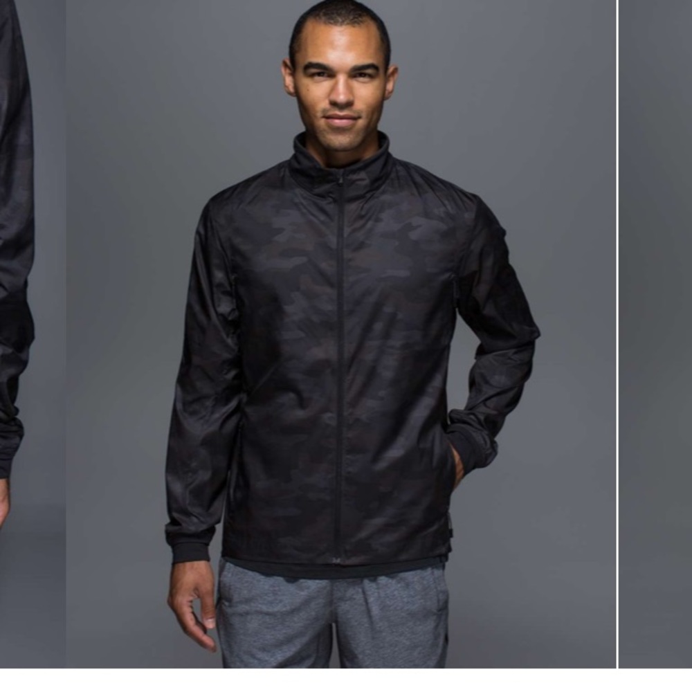 Men’s L Camo Lululemon Surge Jacket